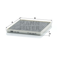 Фильтр салона MANN-FILTER CUK 1828